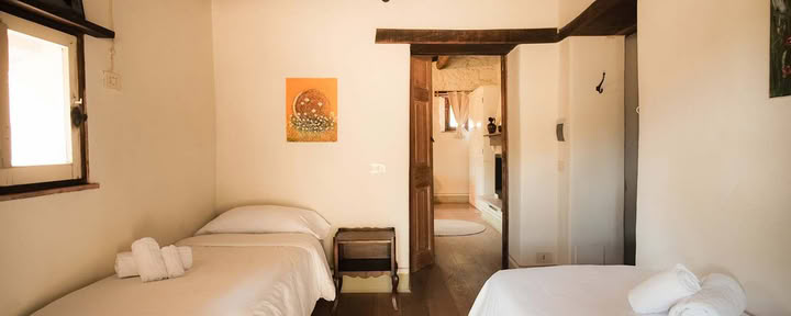 Chambre Twin sans salle de bains privative