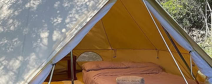Tente cloche privée