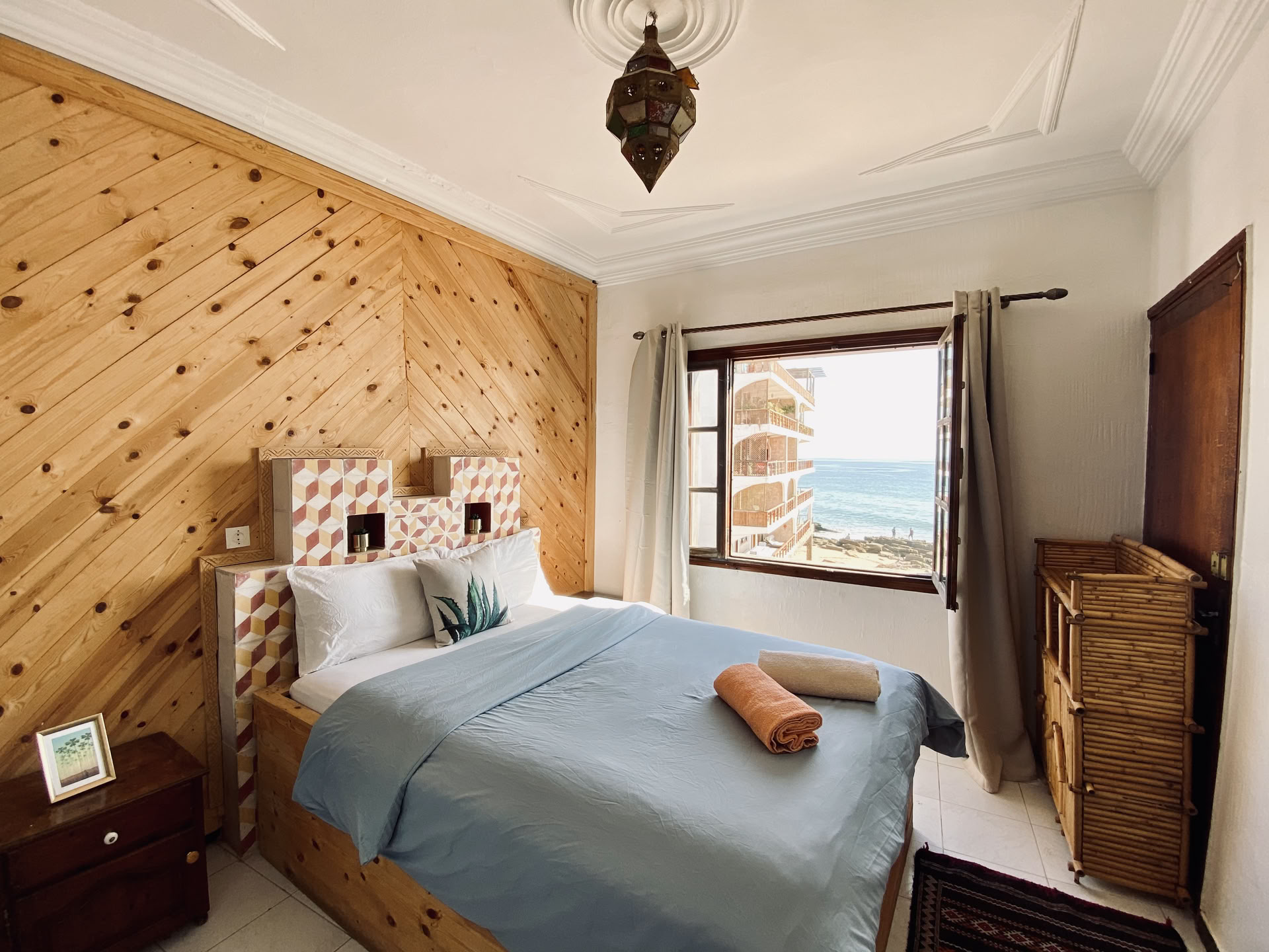 Chambre partagée avec vue sur l'océan