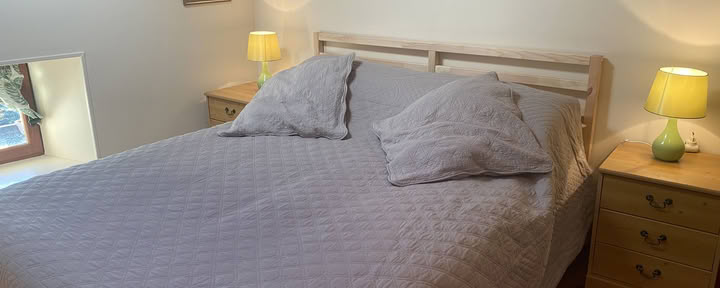 Gîte Blanc Chambre Double Privée