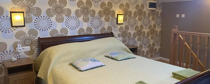 Gîte Vert Chambre Double Privée