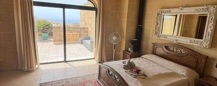 Chambre n° 4 - Vue sur la mer