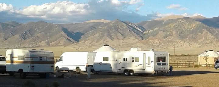 Camping en camping-car