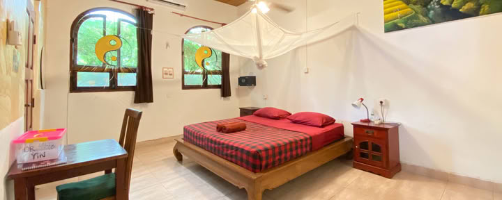 Double Room AC with Private Bathroom- YIN
