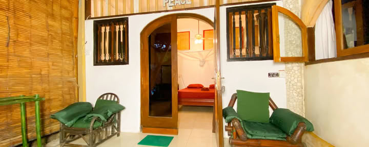 Twin/Double Room AC with Private Bathroom- PEACE