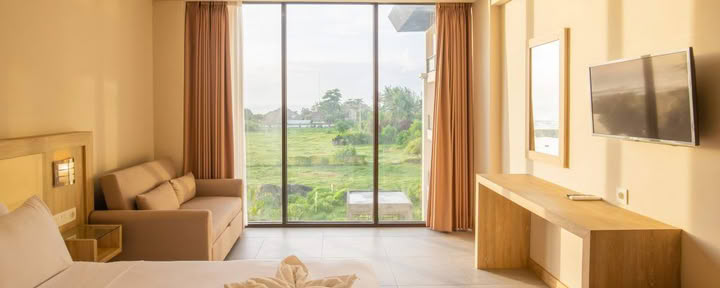 Chambre avec vue sur la mer