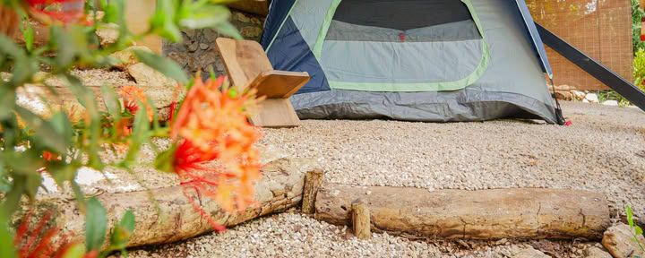 Tente de camping