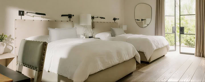 Cottage double avec lit queen size